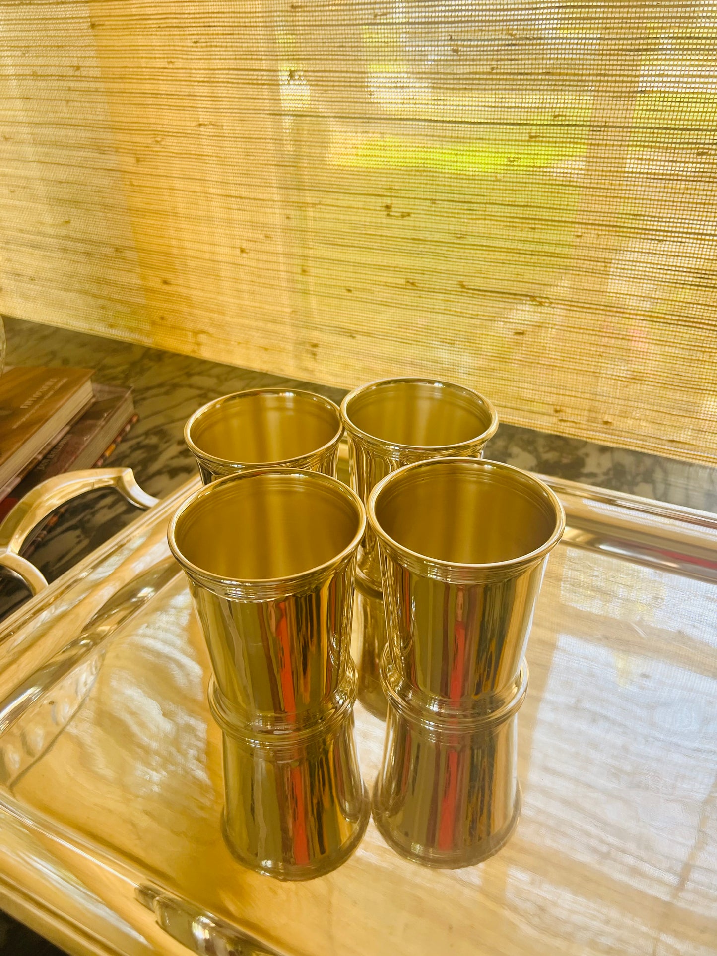 Reed & Barton Silverplate Mint Julep Cups (set of 4)