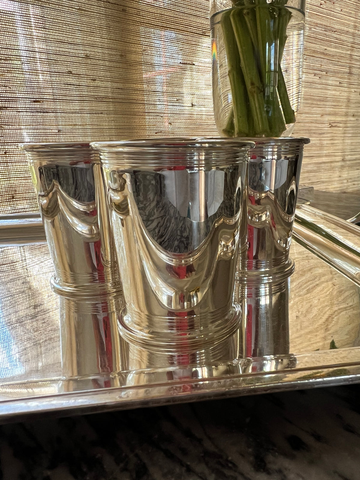 Reed & Barton Silverplate Mint Julep Cups (set of 4)