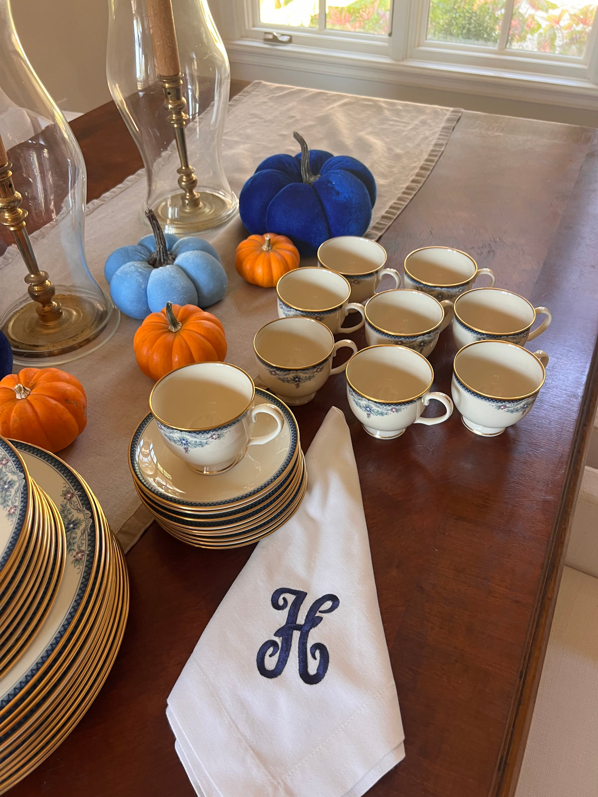 Lenox Columbia Dinnerware 9 place settings