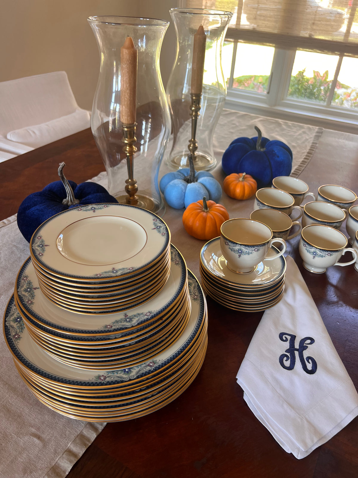Lenox Columbia Dinnerware 9 place settings