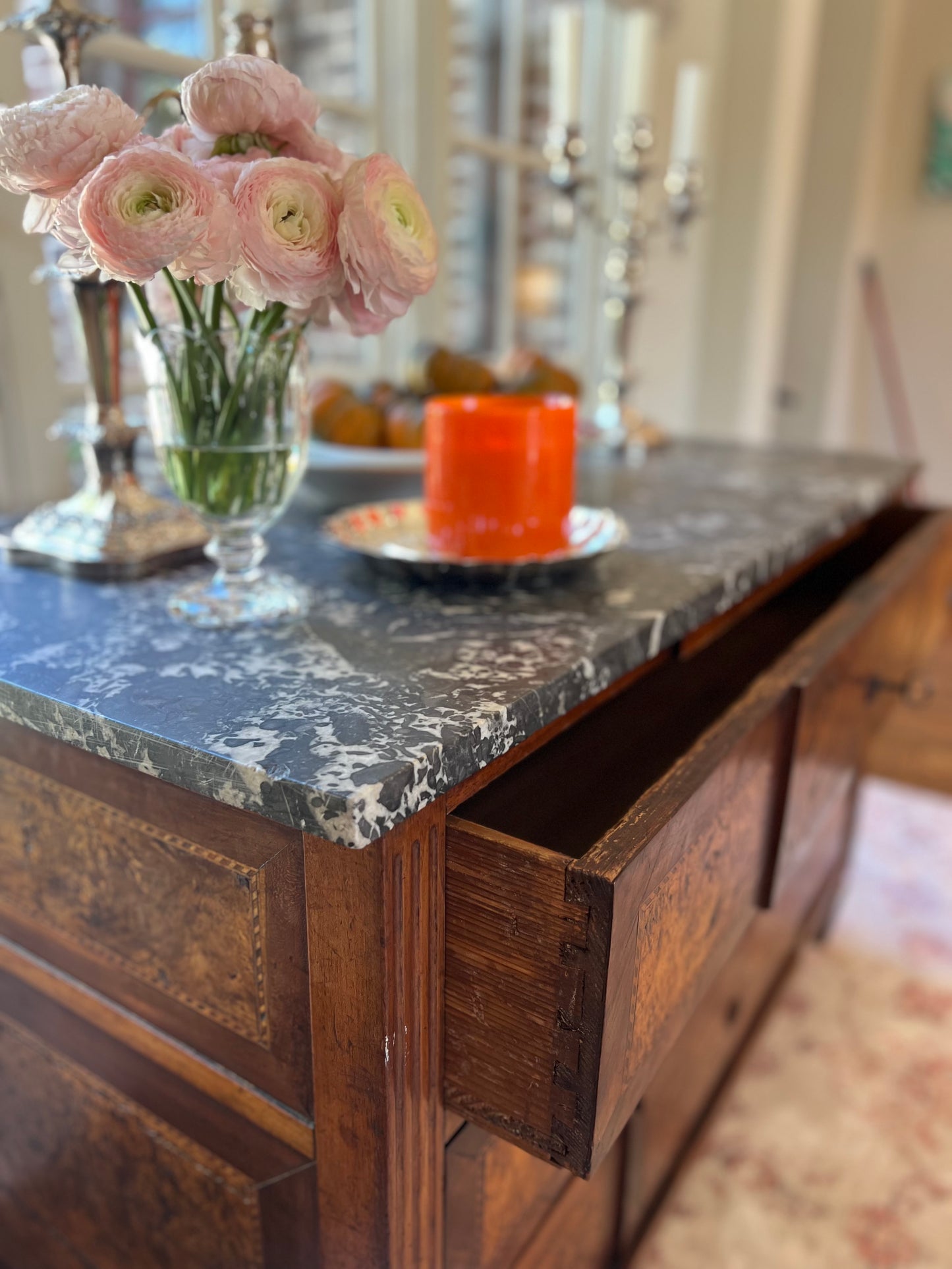 Ornate Silverplate Convertible Candelabras (Set of 2)