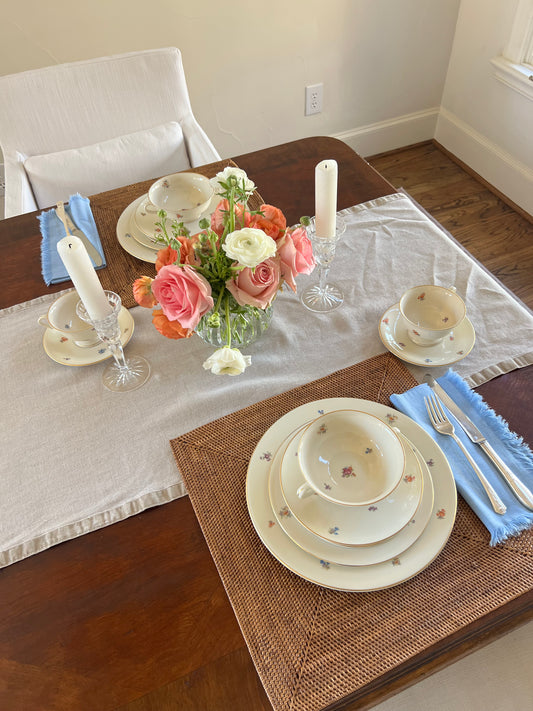 Vintage Pickard Floral Chintz China Set | Hand Decorated Porcelain