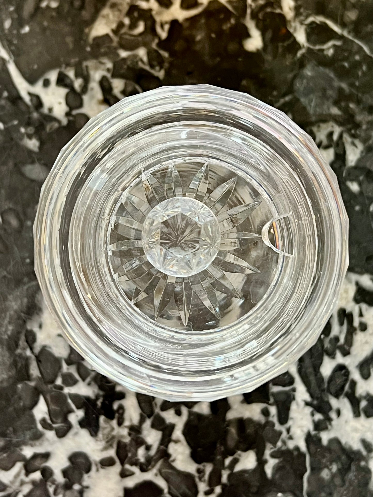 Waterford Crystal Lidded Jam Jar