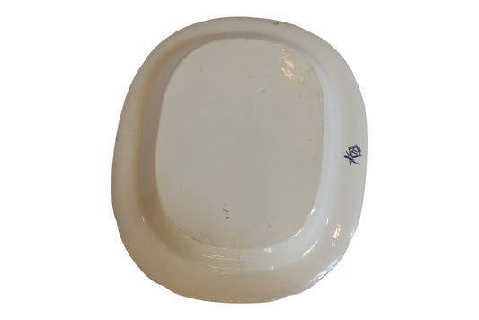 17" Blue Willow Platter Wood & Son's