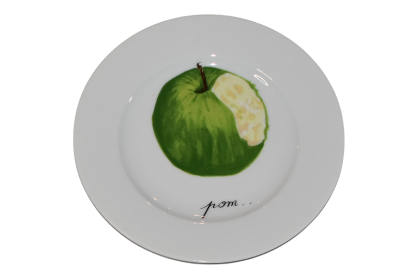 Limoges Pomme Plates (set of 5 )